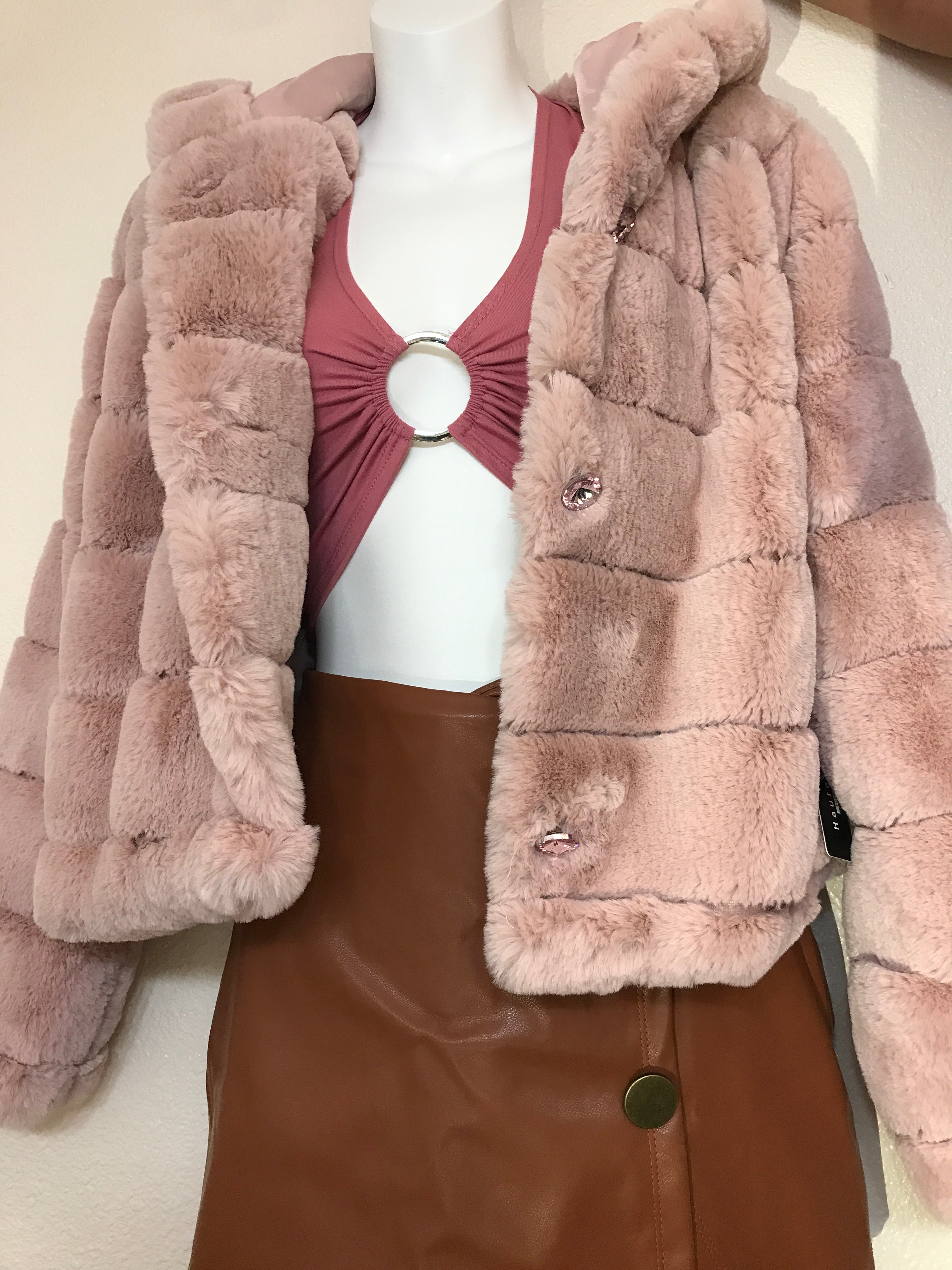 Pink coat