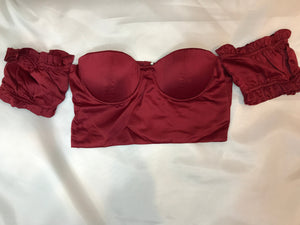 Valentine Satin Top